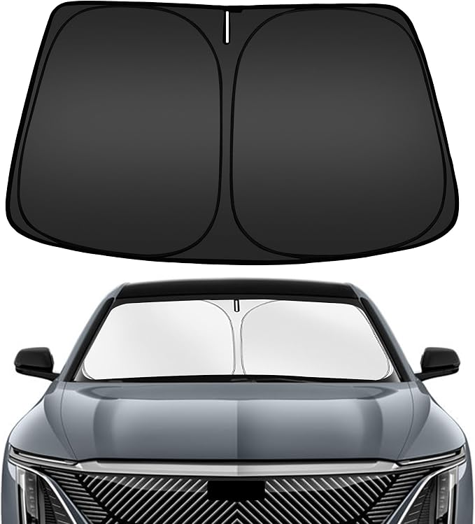 ARISMOTOR Windshield Sun Shade for Cadillac Lyriq Electric 2023-2025, Custom by ARISMOTOR