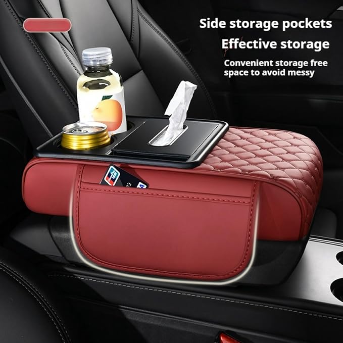 5-in-1 Center Console Cover Organizer, Arm Rest Cover - Image 7