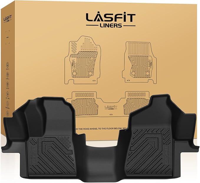 LASFIT Front Floor Mat for 2015-2021 Ford Transit 150/250/350/350HD by LASFIT