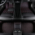 Custom Colors Car Floor Mats Black Pink by Unknown