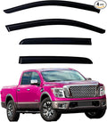 Window Visors Rain Guards fits 2017-2025 Titan, Out-Channel Window Wind by Unknown