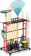CCCEI Garage Organization with Wheels, Outdoor Gargen Yard Shed Tools Organizer by CCCEI