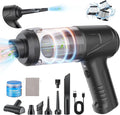 2-in-1 Car Vacuum&Air Duster, 65w/16kpa/30 Mins, High Powerful Dust Cleaner by ALIOBC