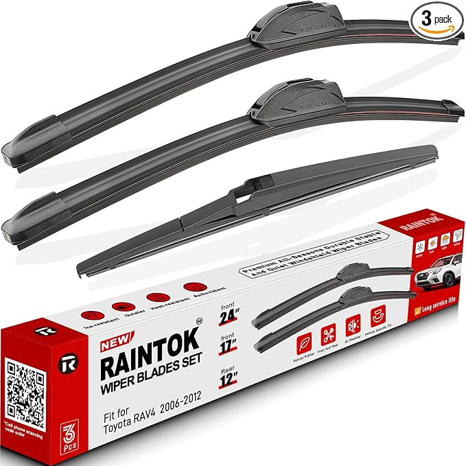 Windshield Wiper Blade Set Replacement by RAINTOK