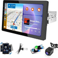 Single din Car Stereo, Rotatable Carplay Screen by Haudio