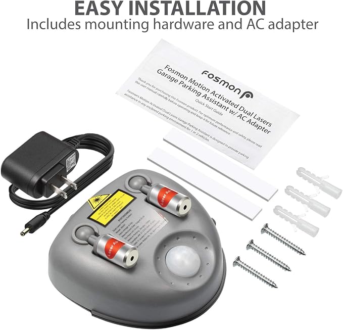 Fosmon, Wider Angle Upgrade, Dual Laser Garage Parking Assist Guide System - Image 6