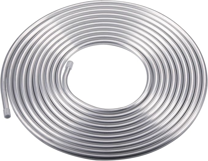 1/4" OD Aluminum Hard Fuel Line Hardline Tube Tubing Coil 25 Feet Roll - Image 2