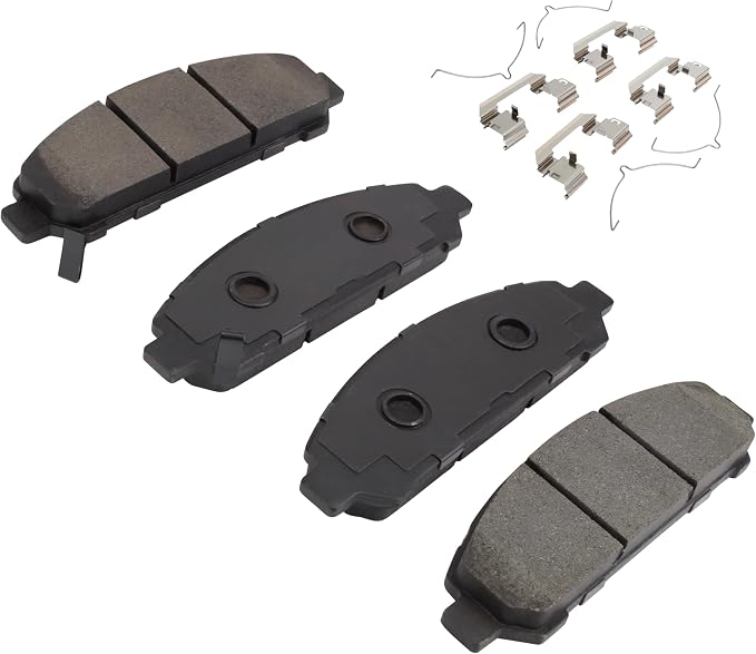 Premium Ceramic Front Brake Pads Compatible - Image 2