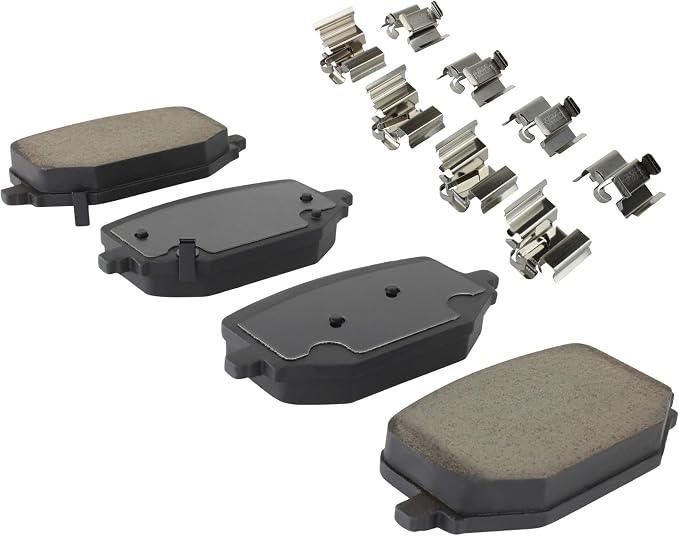 Premium Ceramic Rear Brake Pads Compatible - Image 2