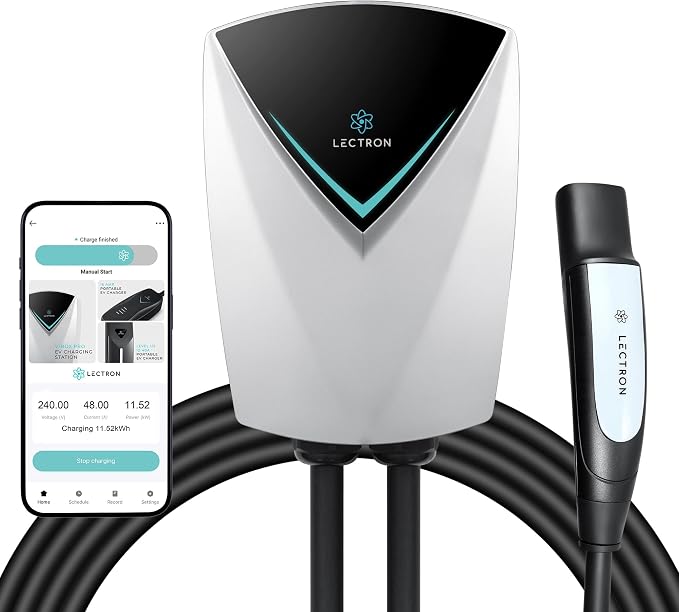 Lectron Tesla V-Box Pro Electric Vehicle Charging Station 48 Amp by LECTRON