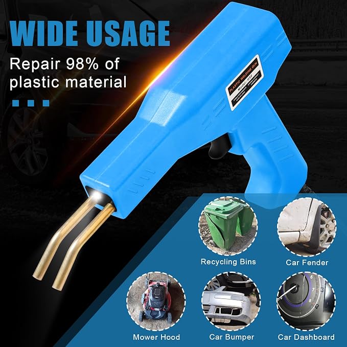 ATOLS Plastic Welder, Plastic Welding Kit, Hot Stapler Kit, Plastic Welder Gun - Image 2