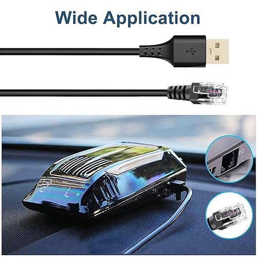 Radar Detector Cable, with USB to RJ11 Plug, - Image 5