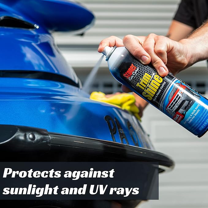 Stoner Car Care 91034-2PK Trim Shine – Vinyl and Plastic Protectant Coating - Image 4