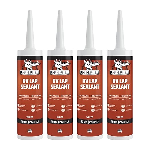 Liquid Rubber RV Lap Sealant, 4 Pack by LiquidRubber