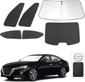 TINGLU 6PCS Window Shades for Nissan Altima 2019-2024 2025 Accessories Car Side by TINGLU