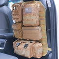 Universal Tactical Seat ​Back Organizer Vehicle Molle Panel Organizer Storage by Jimikay