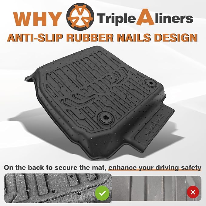 TripleAliners Floor Mats All Weather Compatible - Image 5