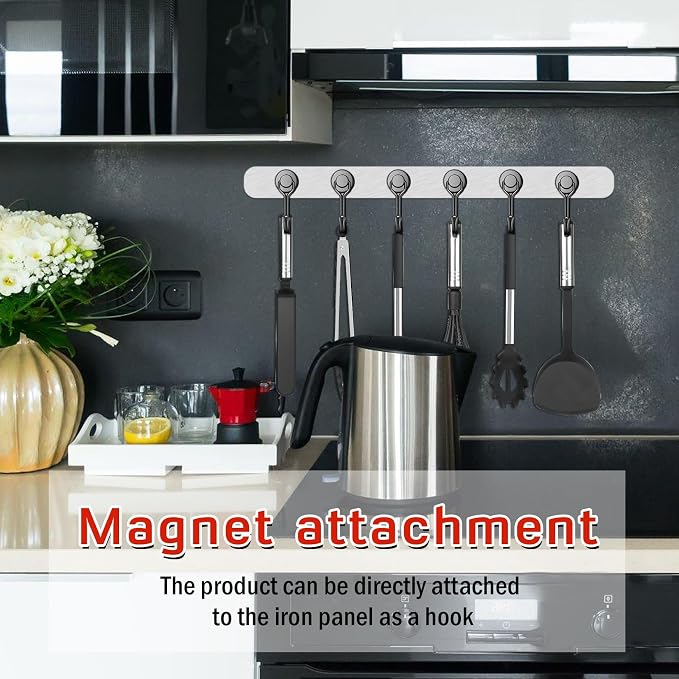 FINDMAG Magnetic Hooks, 30lbs+ Strong Magnetic Hooks - Image 4