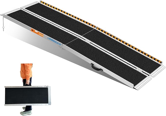 LEMNISCATE Portable Wheelchair Ramp, 7FT Ramps by LEMNISCATE