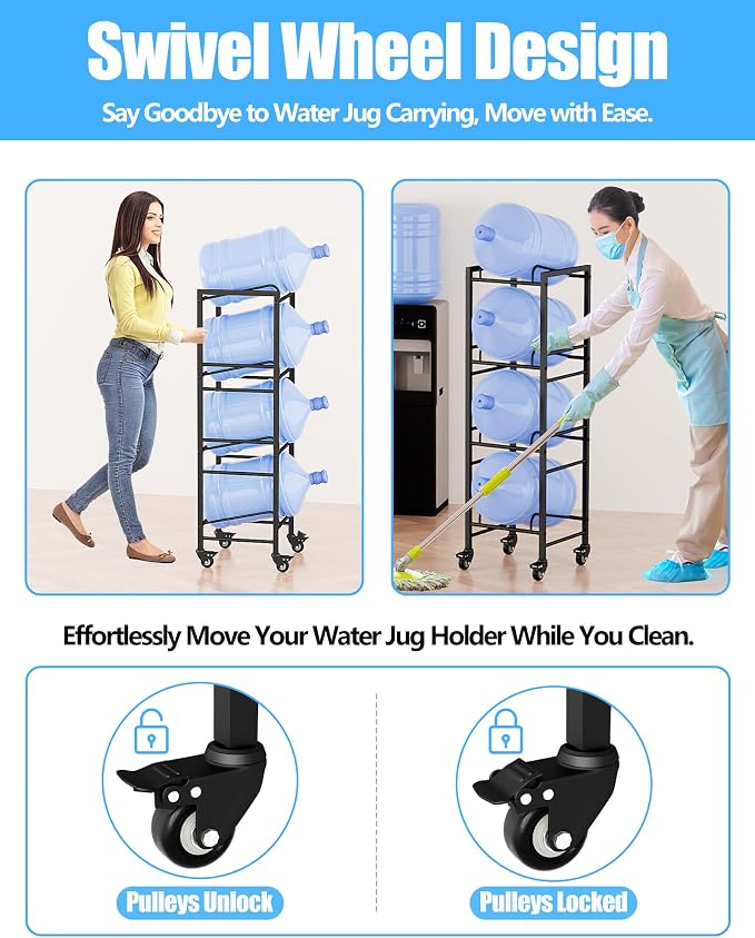 4 Tier 5 Gallon Water Rack - Image 2