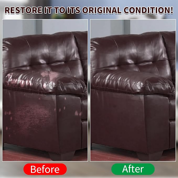 Maroon Leather Recoloring Balm - Image 4