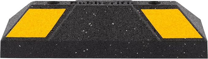 Rubberific Heavy Duty Rubber Parking Stop Durable Easy to Install Reflective - Image 3
