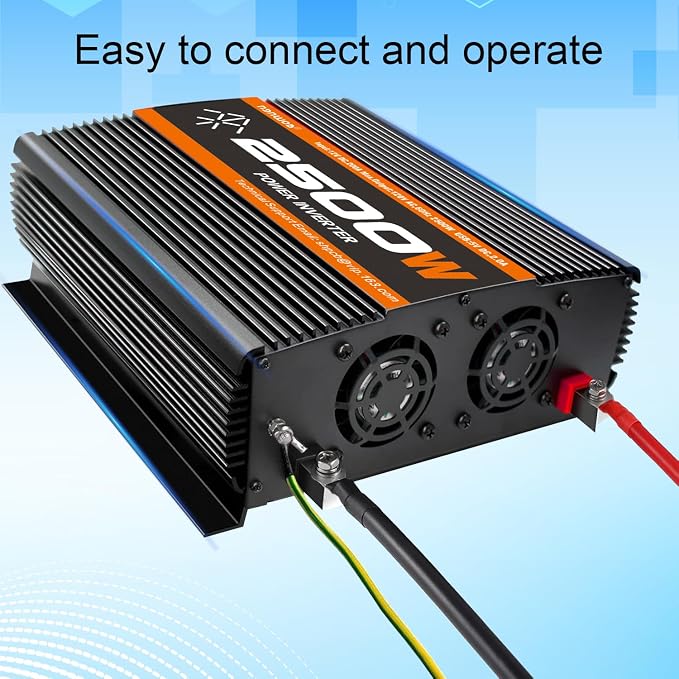 2500 Watt car Power Inverter 12V to 110V /120V, 2000+ watt invertor - Image 9