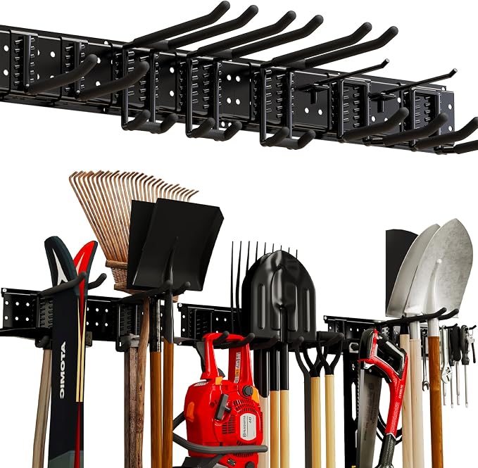 Garage Tool Organizer Wall Mount 49.5inch by NattyDot