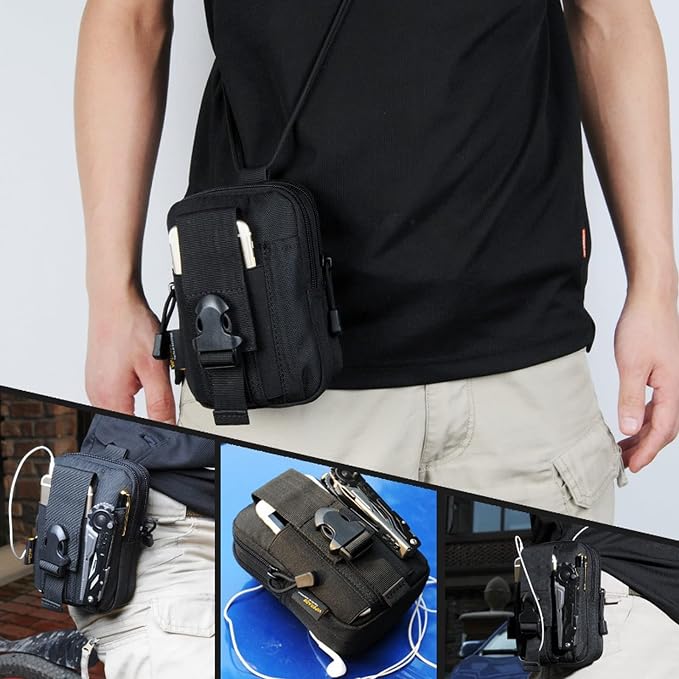 Universal Tactical Seat ​Back Organizer Vehicle Molle Panel Organizer Storage - Image 6