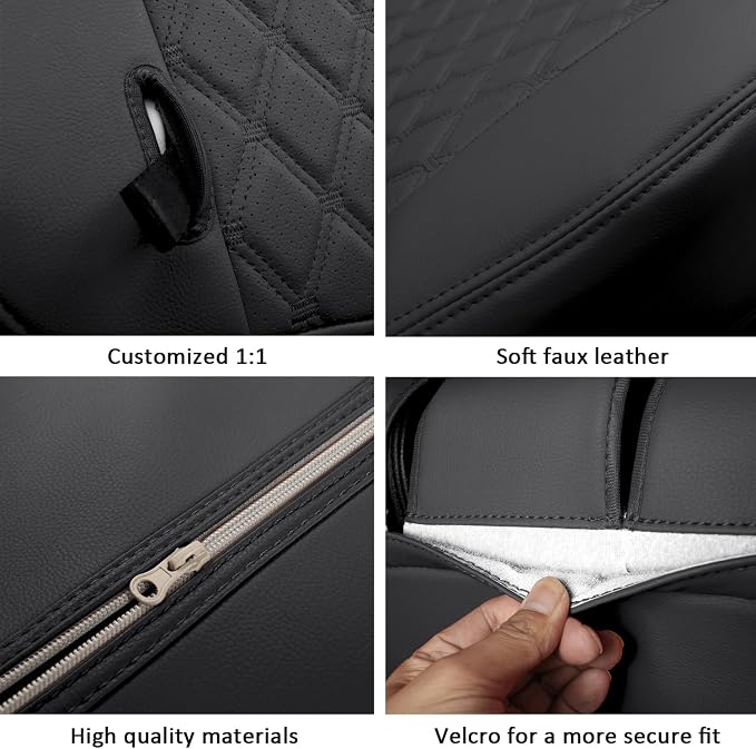 GIANT PANDA Customized Full Set Car Seat Covers - Image 6