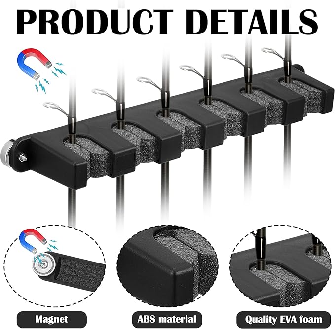 2 Pcs Magnetic Fishing Rod Holder - Image 3