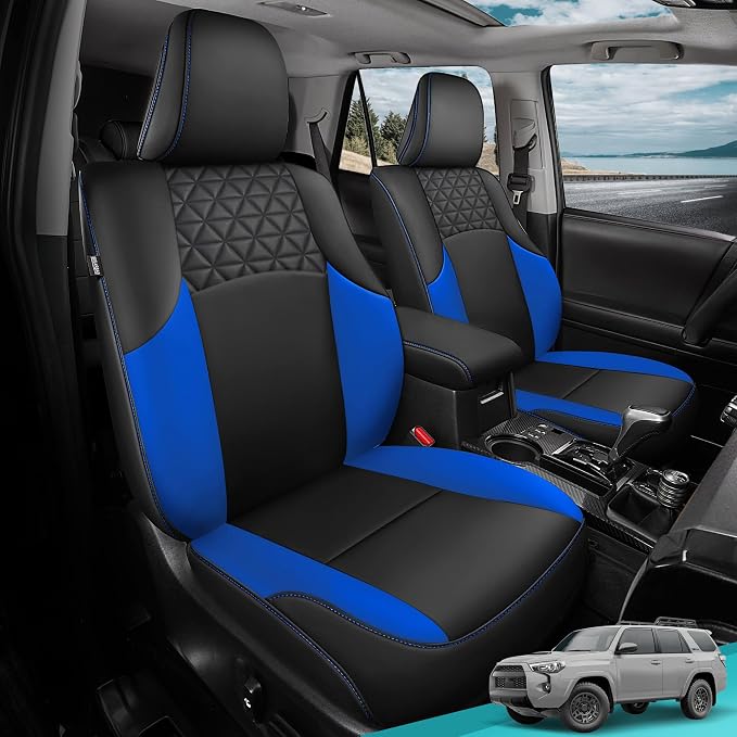 Seat Covers for Toyota 4Runner 2011-2024, Faux Leather Car Seat Cover Full Set - Image 8