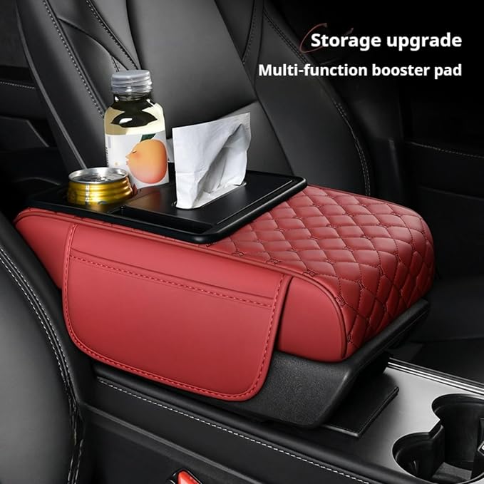 5-in-1 Center Console Cover Organizer, Arm Rest Cover - Image 2