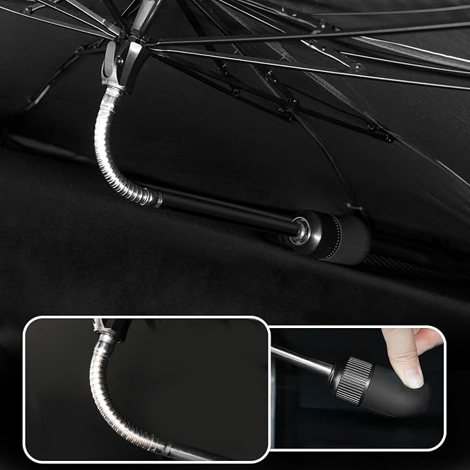 Umbrella Sunshade for Toyota Tacoma Accessories 2024 2025, for 4Runner 2025 - Image 6