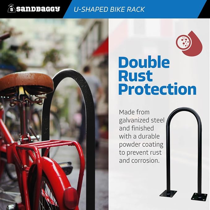 Sandbaggy U Shaped Bike Rack - Image 7