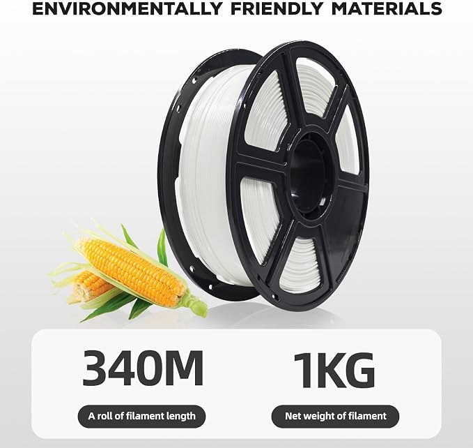 FLASHFORGE PLA Filament 1.75mm, 3D Printer Filament 1kg Spool, Dimensional - Image 5