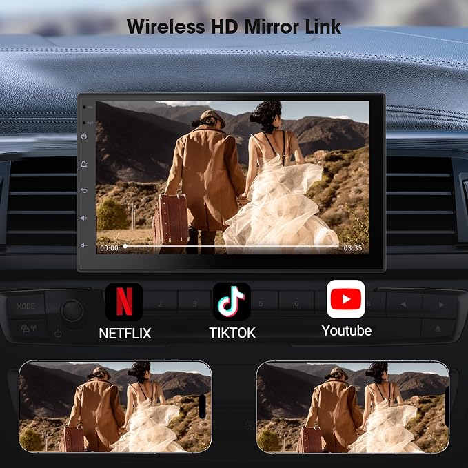 Wireless CarPlay Screen for Car & Android Auto Head Unit - Image 5