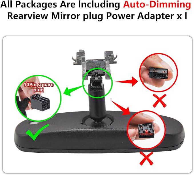 Front 4K & Rear 1080P Dash Cam Custom fit - Image 3