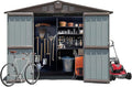 IKERY Metal Storage Shed 8.2' x 6.2' by IKERY
