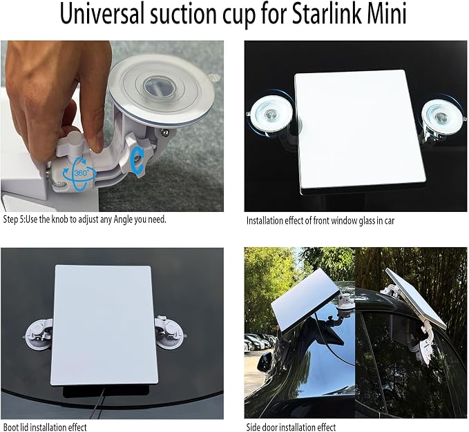 Starlink Mini Mount, Suction Cup - Image 9