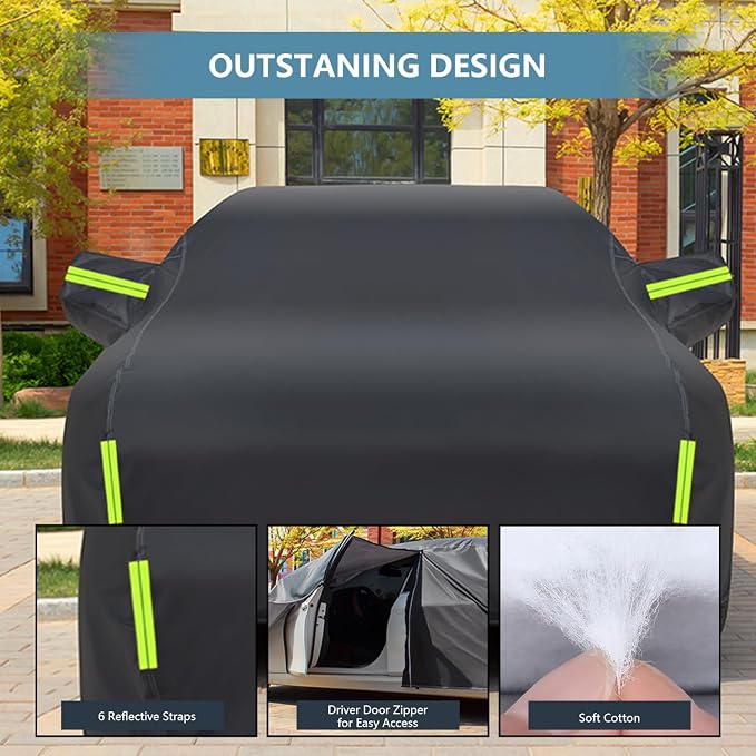 Heavy Duty Waterproof Car Cover Fit - Image 4