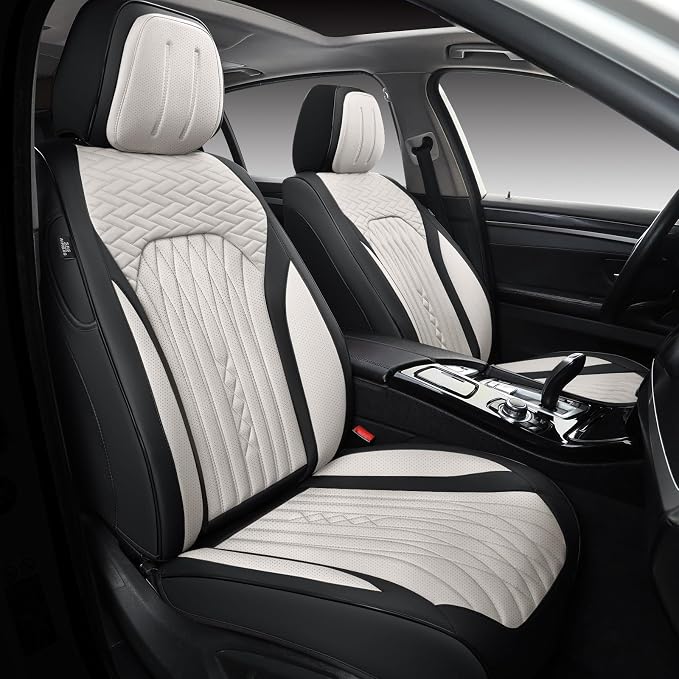 Car Seat Covers Full Set, Leather Seat Covers - Image 8