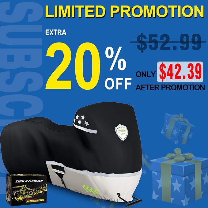 CholilaCover Motorcycle Cover for Touring Models - Image 2
