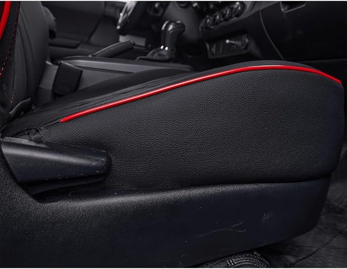 EKR Custom Fit Tacoma Leather Car Seat Covers - Image 3