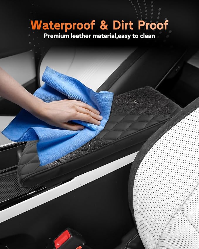 CDEFG for Kia EV6 2022-2025 Center Console Cover Armrest Box Cover for EV6 2022 - Image 6