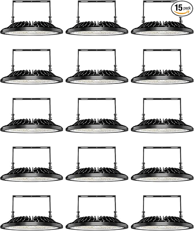 Viugreum High Bay LED Shop Lights, 200W UFO LED High Bay Light 20, 000LM 120V by Viugreum