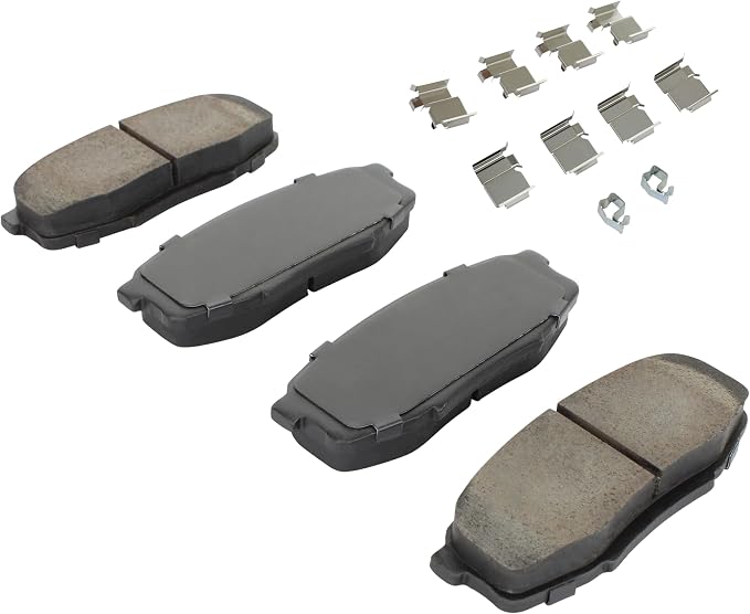 Premium Ceramic Rear Brake Pads Compatible - Image 2