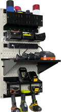 Wall Control Power Tool Storage Organizer Kit Cordless Drill Holder Charging by Wall+Control