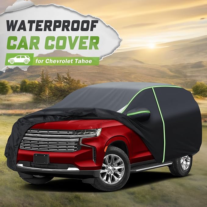 Mixsuper Liner Car Cover for Chevrolet Chevy Tahoe 2007-2026, 7 Layers - Image 2