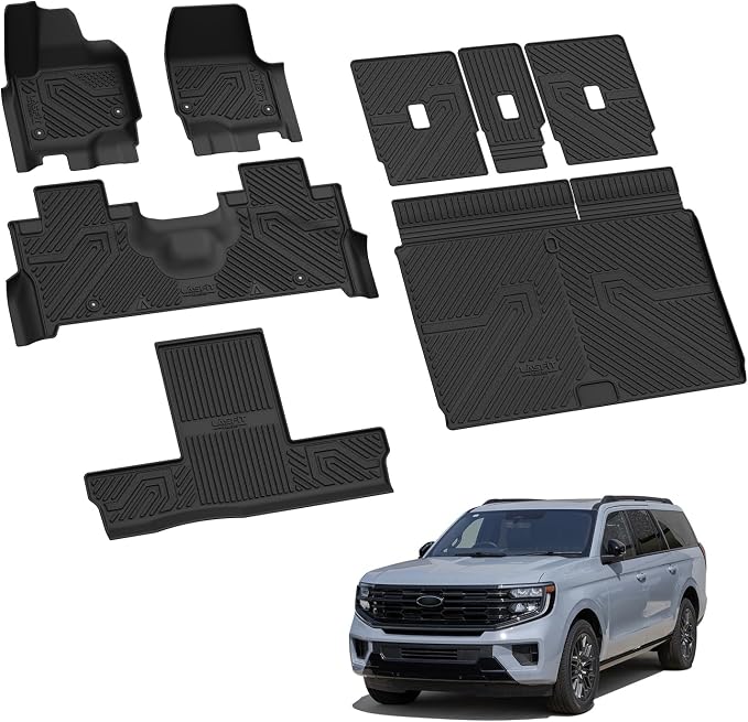 LASFIT Floor Mats & Cargo with Backrest Mat - Image 8
